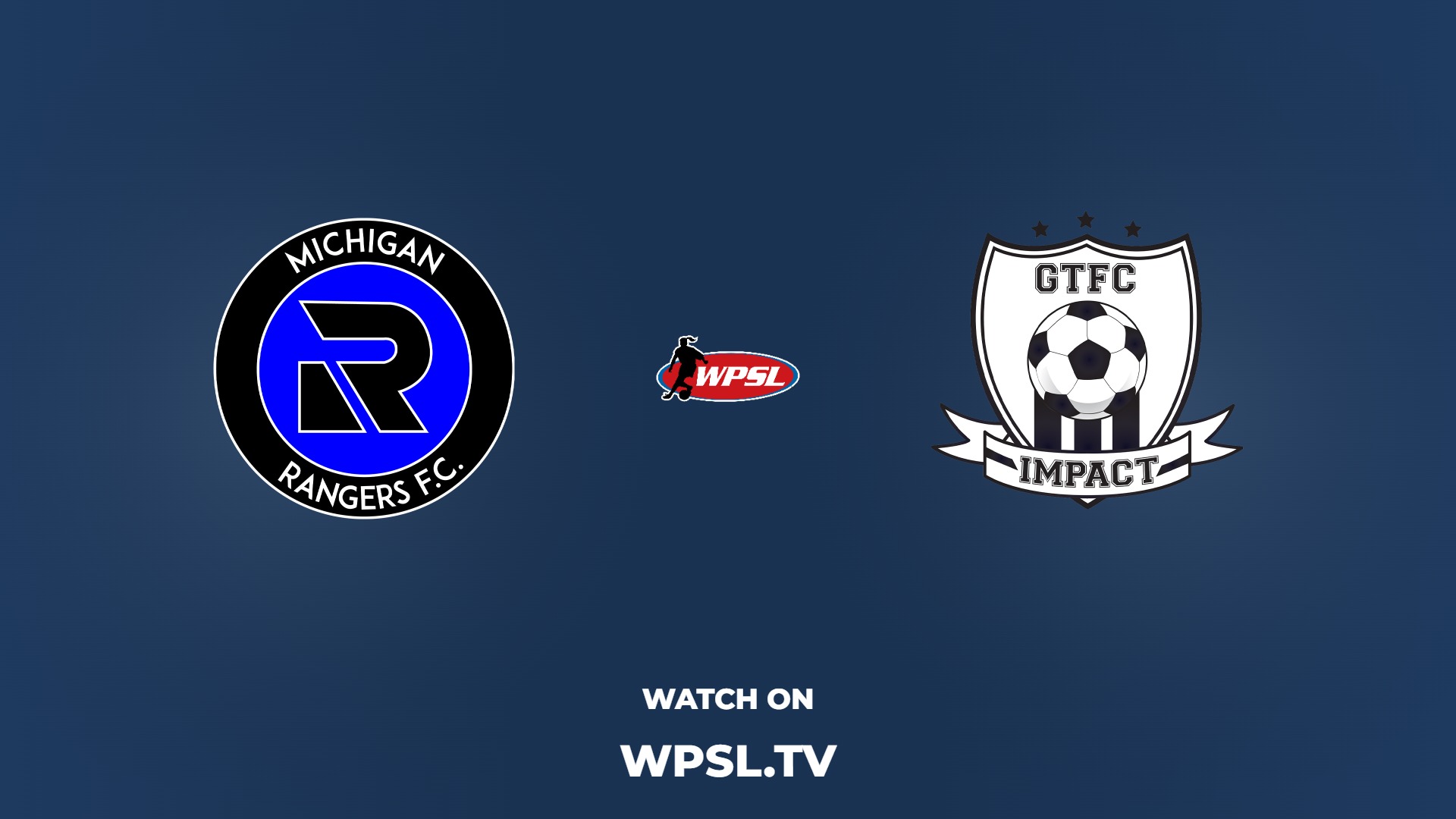Michigan Rangers FC vs Greater Toledo Futbol Club