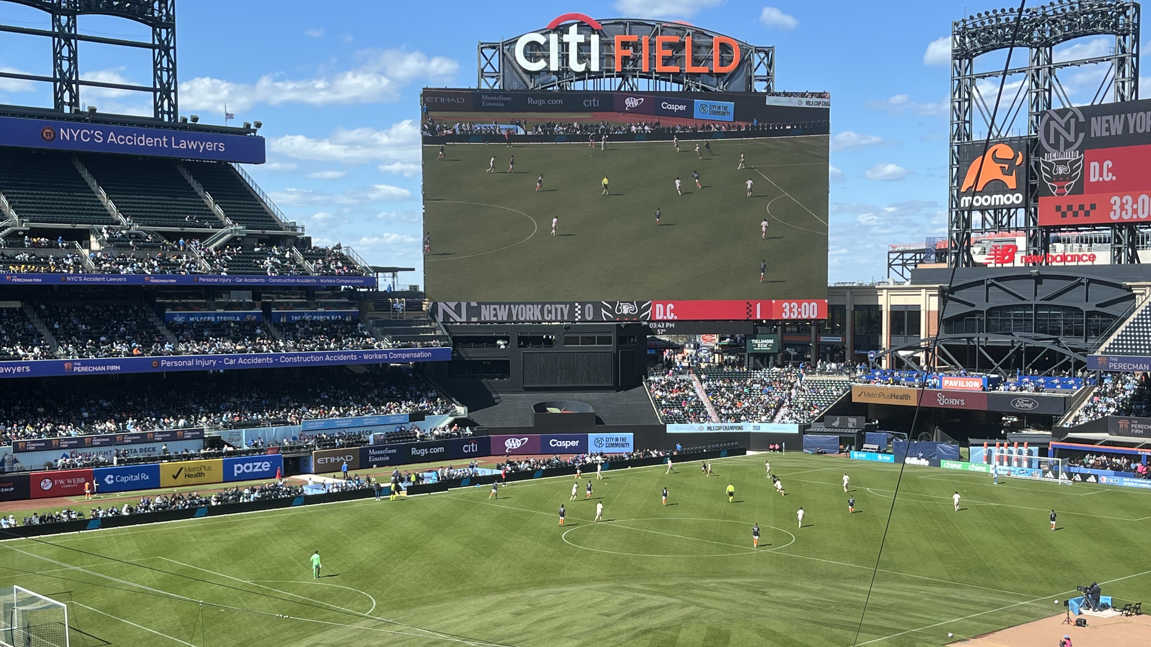 Munteanu Double Sinks NYCFC as DC United Extend Unbeaten Run