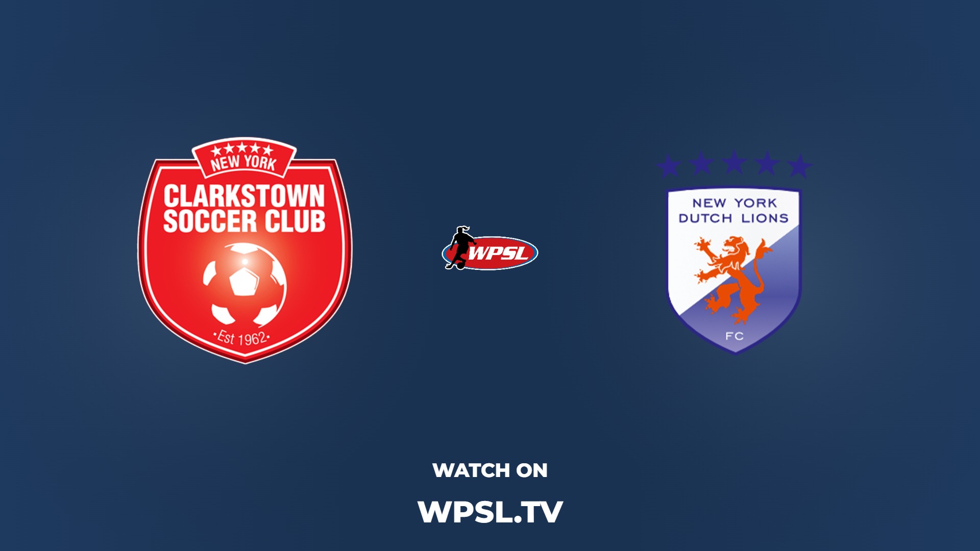 Clarkstown Soccer Club vs New York Dutch Lions FC