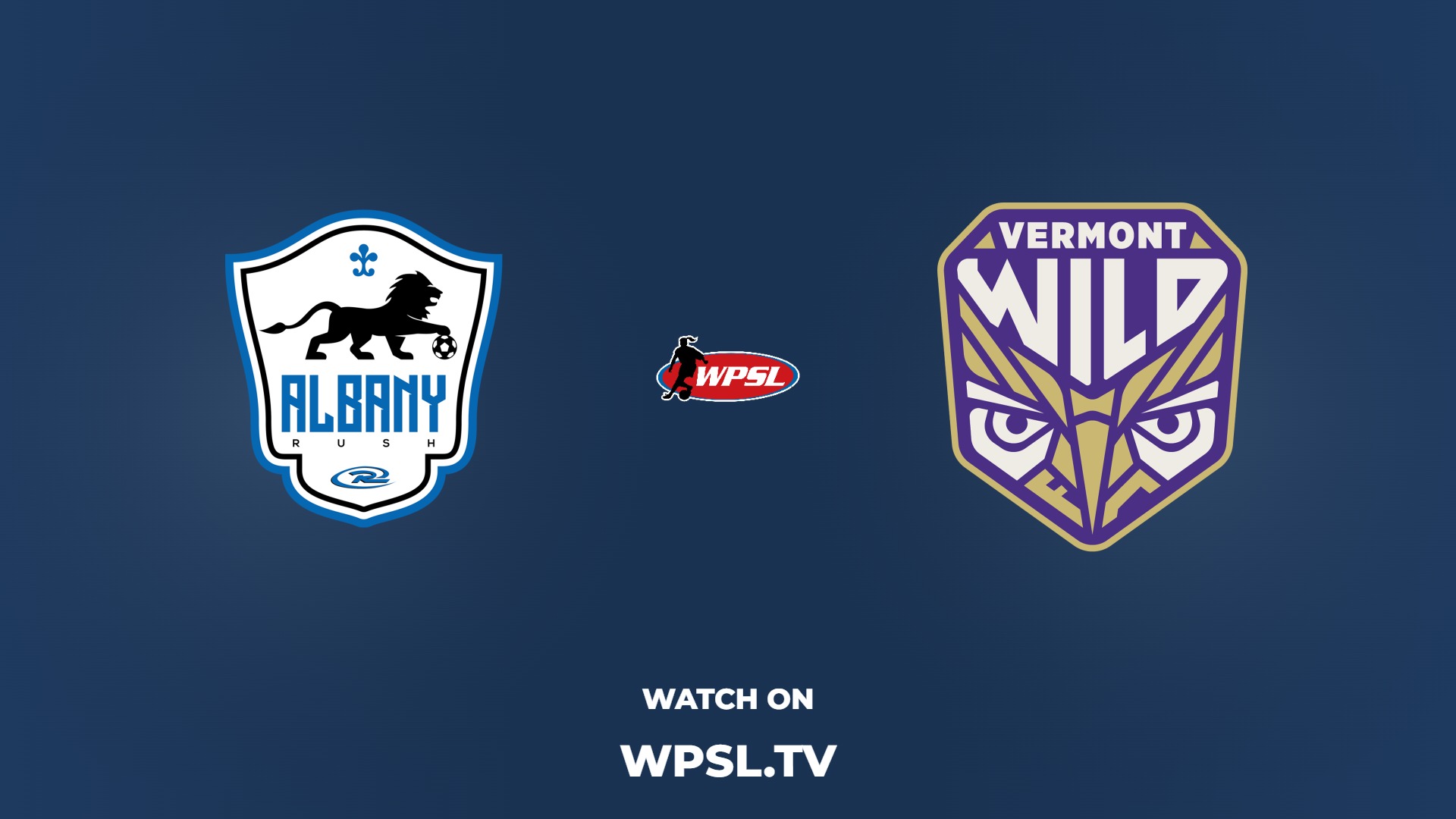Albany Rush vs Vermont Wild FC