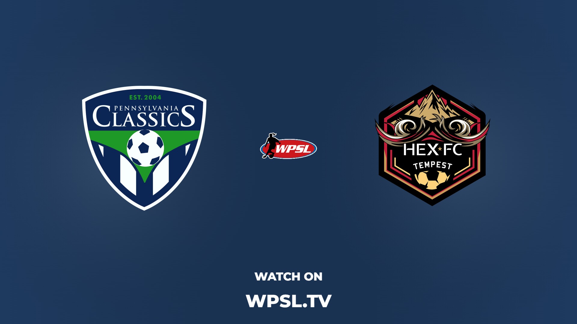 Pennsylvania Classics vs HEX FC Tempest