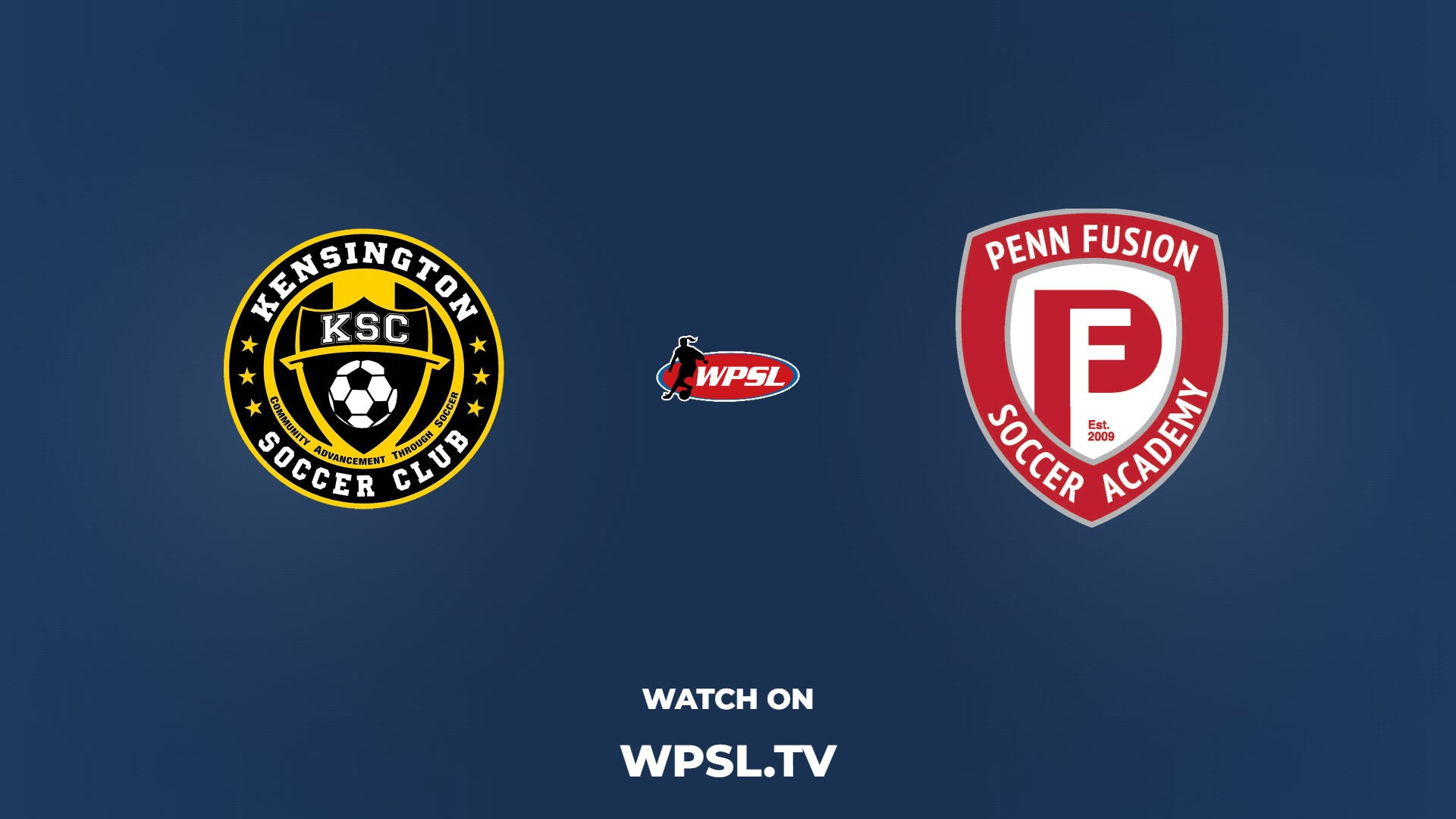 Kensington Soccer Club vs Penn Fusion SA
