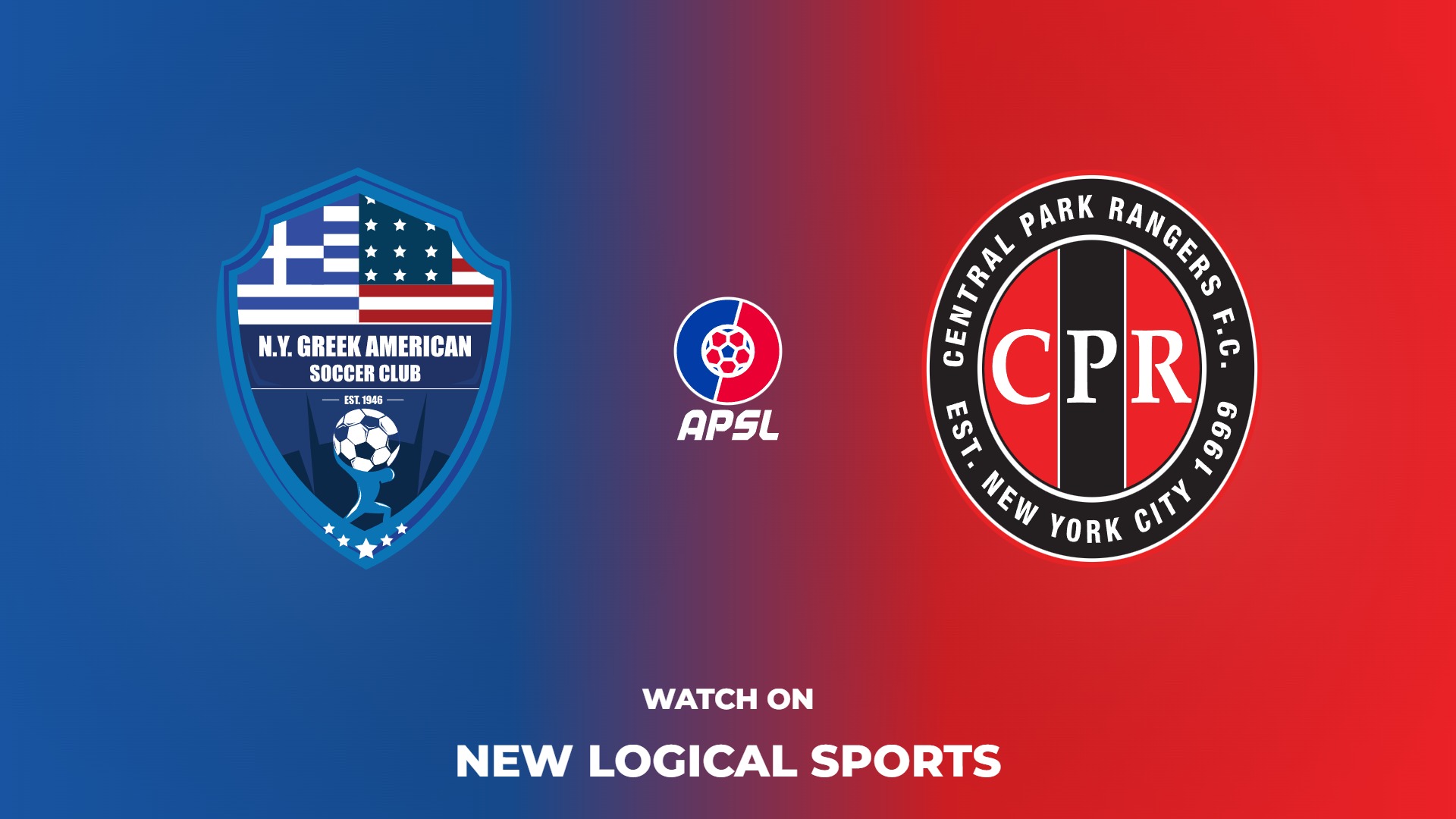 NY Greek Americans vs Central Park Rangers