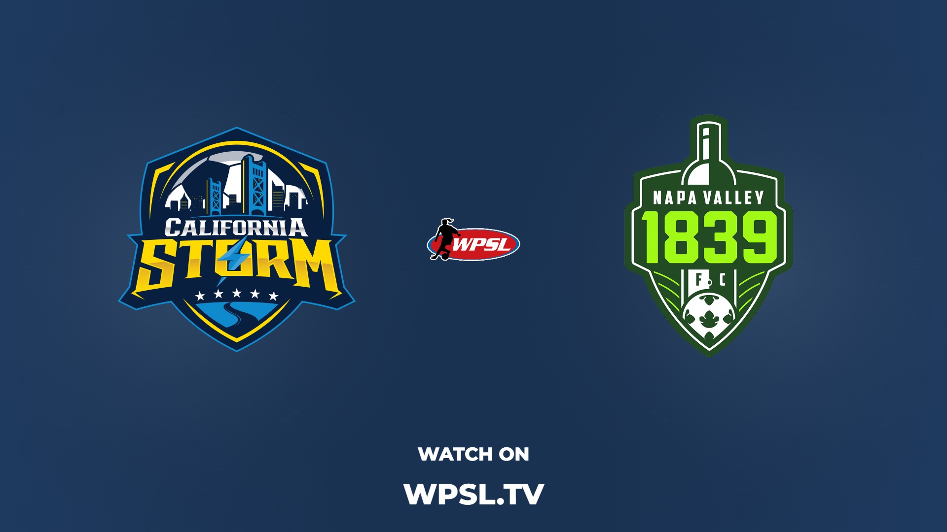 California Storm vs Napa Valley 1839 FC