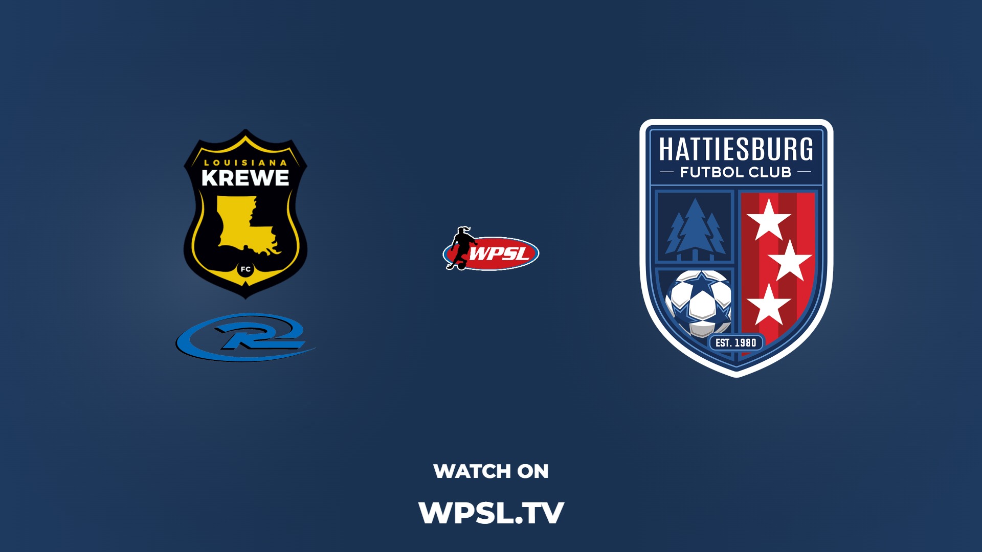 LA Krewe Rush vs Hattiesburg FC