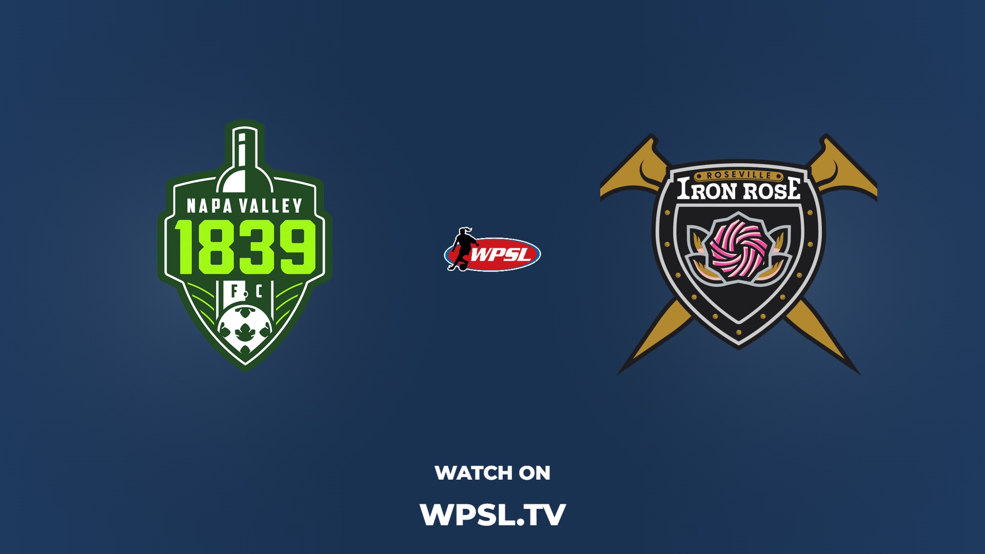 Napa Valley 1839 FC vs Iron Rose FC