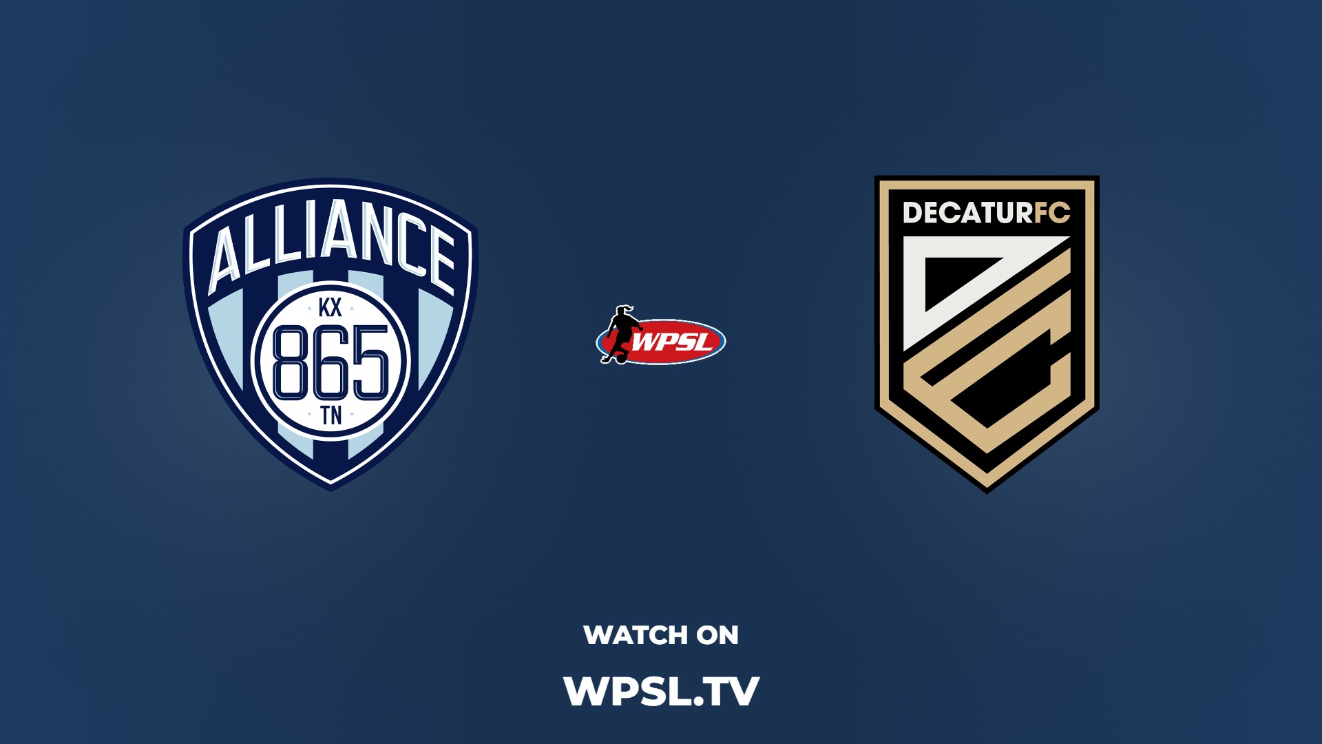 865 Alliance vs DECATUR FC